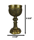 Ebros Merlin s Holy Grail The Golden Cup Of Life Chalice Ceremonial Cup Arthur
