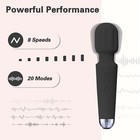 Mini Multi-speed Magic Massager Wand Massage Powerful Full Body Usb Rechargeable