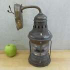 Antique Perko Lamp   Hardware Corp Brass Ship Boat Light Wall Lantern