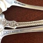 Scrap Or Not 3 Sterling Silver Sugar Spoons Mixed Lot 66 Grams