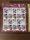 The Art Of Disney Stamp Lot Of 2 Sheets Celebration   Romance