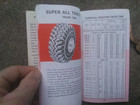 Rare Original Vintage Firestone Tire Data Booklet 137 Pages