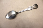 Antique Souvenir Collectible Sterling Spoon Carthage Missouri 5 5  Long - 20 8g