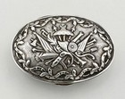 Antique Turkish Ottoman Unmarked Silver Snuff Box 18th Century