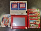 Ohio Art Etch A Sketch Magic Screen Overlays 1980s Vtg W  4 Fun Screens