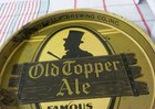 Vintage Old Topper Ale Beer Rochester Brewing Co Bar Tray