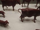Vintage Marx Farm Barn Playset Farm Animals