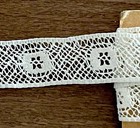 Yardage Antique Insert Edging Lace Trim 2 Yards Sewing Cotton  Dl7