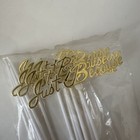 48 Nip Florist Supply Mix Hard Plastic Arrangement Picks - Just Because   Thanks