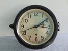 Old Maritime Ww11 Chelsea Porthole Wall Bakelite Clock Running