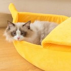 Banana Shape Pet Dog Cat Sleeping Bed House Mat Kennel Doggy Puppy Cushion Sofa
