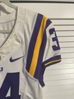 Lsu Tigers Game Used Worn Issued Nike Football Jersey