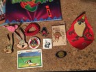 Looney Tunes Lot Tweety Bird Plush Pins Space Jam Monstars Bugs Bunny Pez Candle