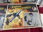 Lot Of 4 Original Bombers B-52 Mexican Lobby Card 1957 Natalie Wood Karl Malden
