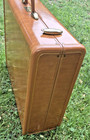 Vintage Samsonite Streamlite Suitcase     Brown     1950s   1960s Mid-century Luggage