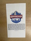 2017 Birmingham Bowl Texas Tech Vs  South Florida Football Ticket B2602