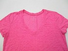 Adidas Women s Size S 4-6 Athletic Climalite Loose Fit Pink Sport T-shirt  t5032