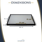 14 X 20 X 3 4 Riker Display Case Box For Collectibles Jewelry Arrowheads    