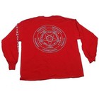 Vintage Mudvayne Men s Red Long-sleeve Pharmaecopia T-shirt Size Xxl