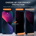 For Iphone 6 16 Pro Max Anti Spy Private Tempered Glass Privacy Screen Protector
