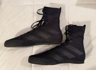 Adidas Men   s Box Hog 3 Boxing Shoes Triple Black F99921 Athletic Size 12 Nwt