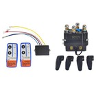 Pre-wired Winch Control Box Kit 12v 250a Winch Solenoid Contactor Relay Remote