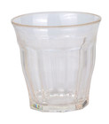 250ml Plastic Tumblers Drinking Glasses Unbreakable Clear Water Cups Reusable