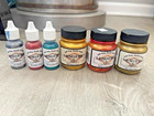 25 Jaquard Luminere Fabric Paints  Some Unopened  Some Lightly Used  6 99 Each