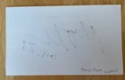 Maya Moore Signed Index Card Women s Basketball Hall Of Fame