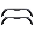 2-pack - Plastic Universal Trailer Fenders - 61  - Tandem Axle - Black