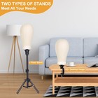 22 Inch Canvas Wig Head With Stand For Wigs  height Adjustable Wig Stand Trip   