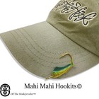 Mahi Mahi Hookit    -mahi Mahi Fishing Hat Pin - Fish Hat Clip - Brim Clip