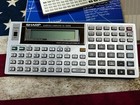 Vintage Sharp Scientific Computer Calculator El-5500 Ii   Books Look  Untested