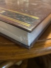 The New Book Of Knowledge  Historic Us Documents Leather Bound Sealed