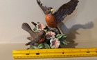 Handpainted Large  Robin Figurine Unmarked
