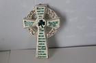 Kurt S  Adler 5 12-inch Porcelain Irish Blessing Celtic Cross Ornament Christmas