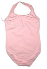 Danskin Leotard Bodysuit Halter Dance Gymnastics Pink New Child Girl Int 6 7 6 7
