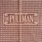 Vintage The Pullman Railroad Train Sleeper Car Wool Blanket Great Condition S 22