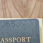 Vintage American U s  Passport Expired No Stamps 1968 Cancelled   Vaccine Record