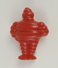 Michelin Tire France Red Bibendum Original 1960 s  Molded Rubber Truckers Mascot