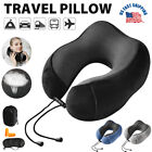 Memory Foam U-shaped Travel Pillow Neck Support Head Rest Car Plane Soft Cushion