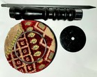 New Falconry Block Perch Arab Style Block 6  Top - Black Colour