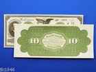 Reproduction  10 1862 Legal Tender Note Us Paper Money Currency Copy