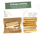 7 Palo Santo Sticks Holy Wood Balsamic Incense Stick From Ecuador Free