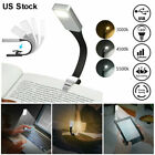 Usb Rechargeable Clip On Book Light Led Flexible Reading Lamp For Reader Kindle