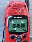 Vintage 90   s Giant 10ft Inflatable Nokia 6100 Cell Phone Prop Display Verizon