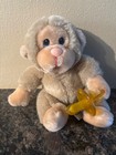 Vintage Russ Berrie   Co Baby Chee Chee Plush Monkey With Pacifier
