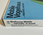 Selecta Spielzeug Birdhouse Wooden Mobile  2093 Vintage Design - New 