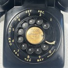 Vintage Western Electric Bell System 5302g Black Rotary Dial Phone Untested