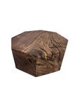 10 x10 x 4  Large Black Walnut Octagonblock platter Blank